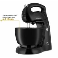 Batedeira 500W Britânia Pérola 4 Velocidades Preta 110V - 6