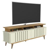 Rack Para Tv At? 72" 4 Portas Freij?-off White Ilhabela Avelan M?veis Ni - 2