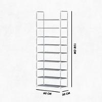 Sapateira Vertical Organizador Com 9 Prateleiras - 8