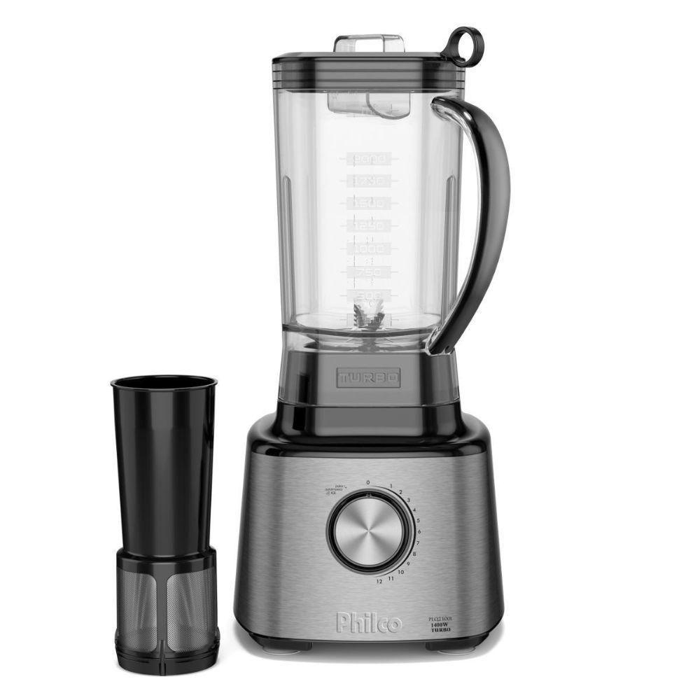 Liquidificador Philco Turbo PLQ2100PI 1400W 12 Velocidades Preto 110V - 2