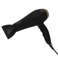 Secador De Cabelo Gama Gold Ion 2 Velocidades 2.200W Preto-dourado Preto - Dourado 110V - 2