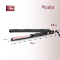 Prancha Alisadora Mondial P-27 Preto-golden Rose 220ºC Preto Bivolt - 6