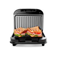 Sanduicheira E Grill Britânia 750W Antiaderente Bgr25a Preta-inox Preto - Inox 220V - 6