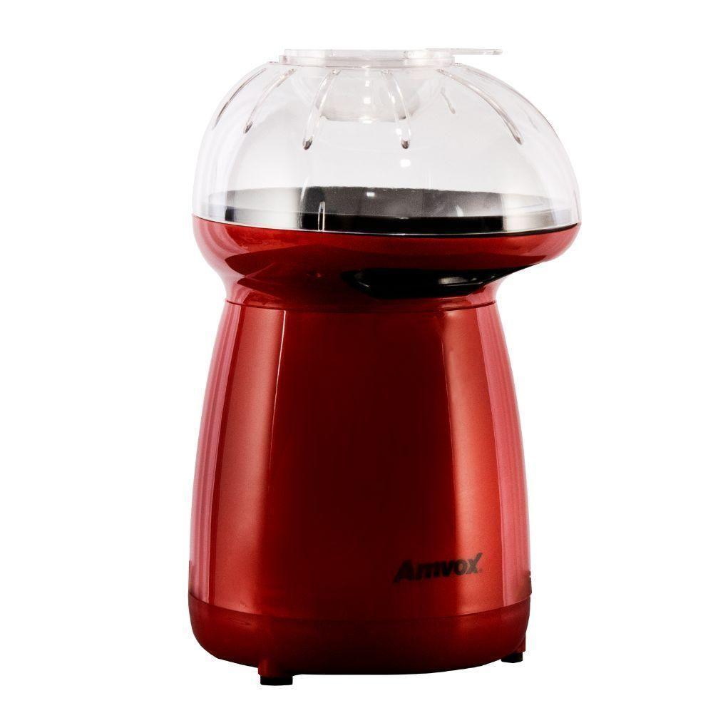 Pipoqueira Elétrica Amvox Apc027 1200W Vermelha Vermelha 220V - 2
