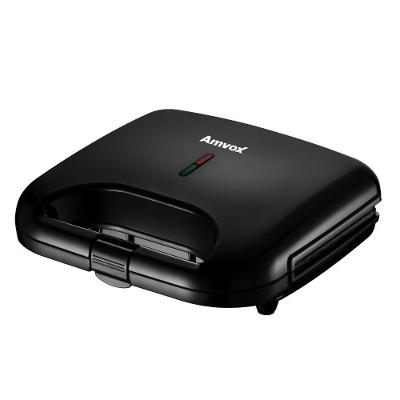 Sanduicheira E Grill Amvox Ams370 750W Preta 220V
