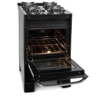 Fogão 4 Bocas Suggar Automático Mesa De Vidro Best Glass Preto Bivolt - 3