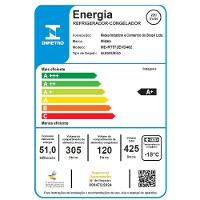 Geladeira-refrigerador Midea Frost Free Duplex 425L RT572EVD Inox 220V - 6