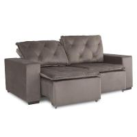 Sofá Retrátil-reclinável 2 Lugares Capuccino Cancun Marquês Estofados - 3