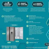 Geladeira Philco Frost Free Inverter Side By Side 486L PRF504ID Inox 220V - 5