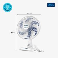Ventilador De Mesa Mondial Super Power Vsp-40-w 40cm 3 Velocidades Branco - 6
