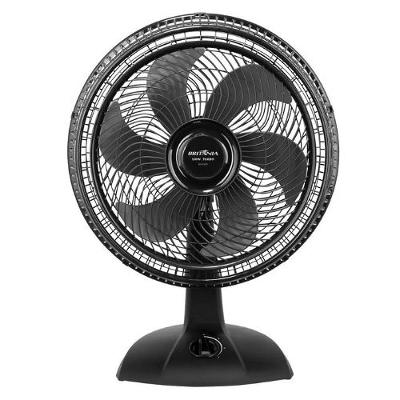 Ventilador De Mesa Brit?nia Bvt401 40cm 3 Velocidades Preto 220V