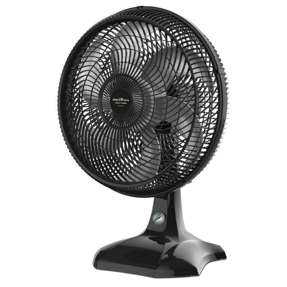 Ventilador De Mesa Britânia Maxx Force Bvt405 3 Velocidades Preto 220V - 2