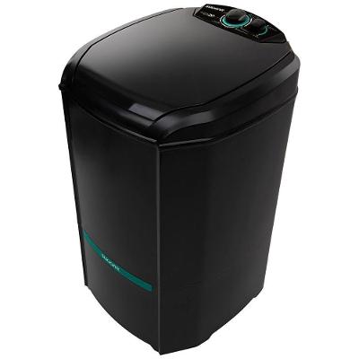 Tanquinho-lavadora Semiautomática Suggar 20kg Lavamax Eco LE20PT Sistema De Drenagem Preto 220V