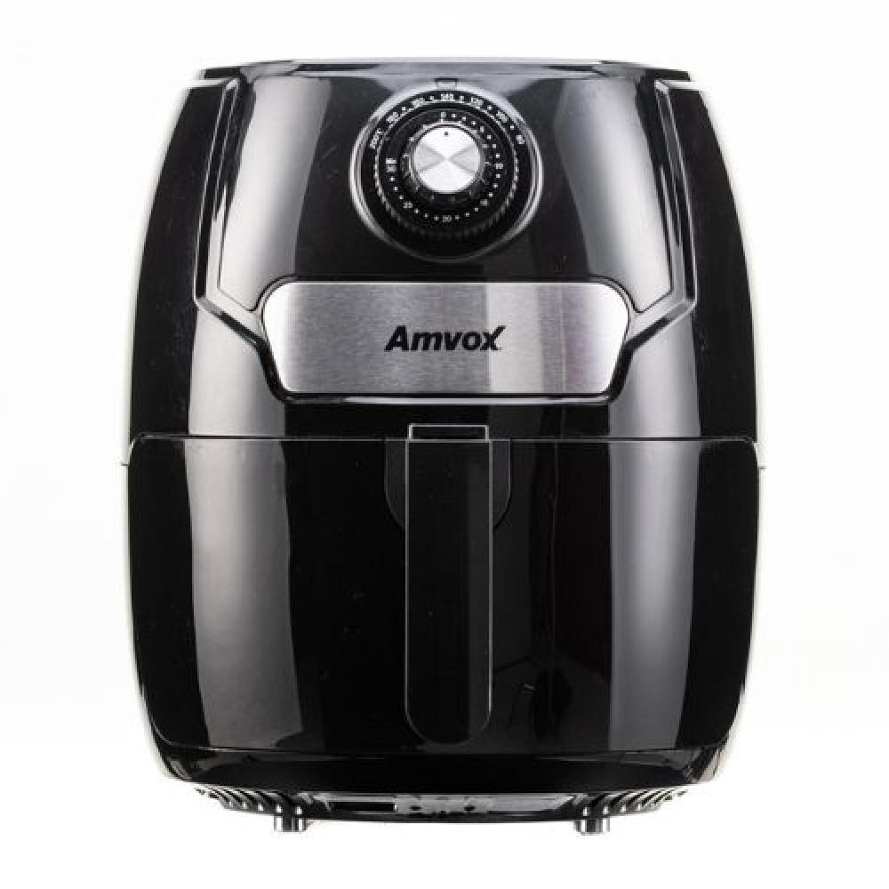 Fritadeira Elétrica Sem Óleo-Air Fryer Amvox SKD ARF1245 4,5L Com Timer Preto 110V - 1