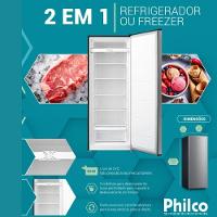 Freezer Vertical Philco Degelo Manual 201L 1 Portas PFV205I Inox 220V - 5