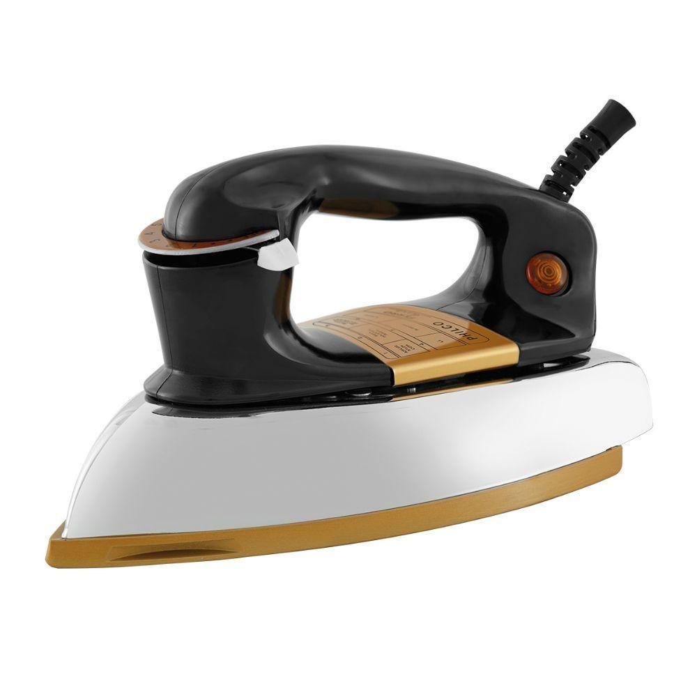 Ferro A Seco Philco PFE01P 6 Temperaturas 1100W Preto-dourado 110V - 1