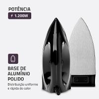 Ferro A Seco Mondial FSN55B 1000W Preto 220V - 2