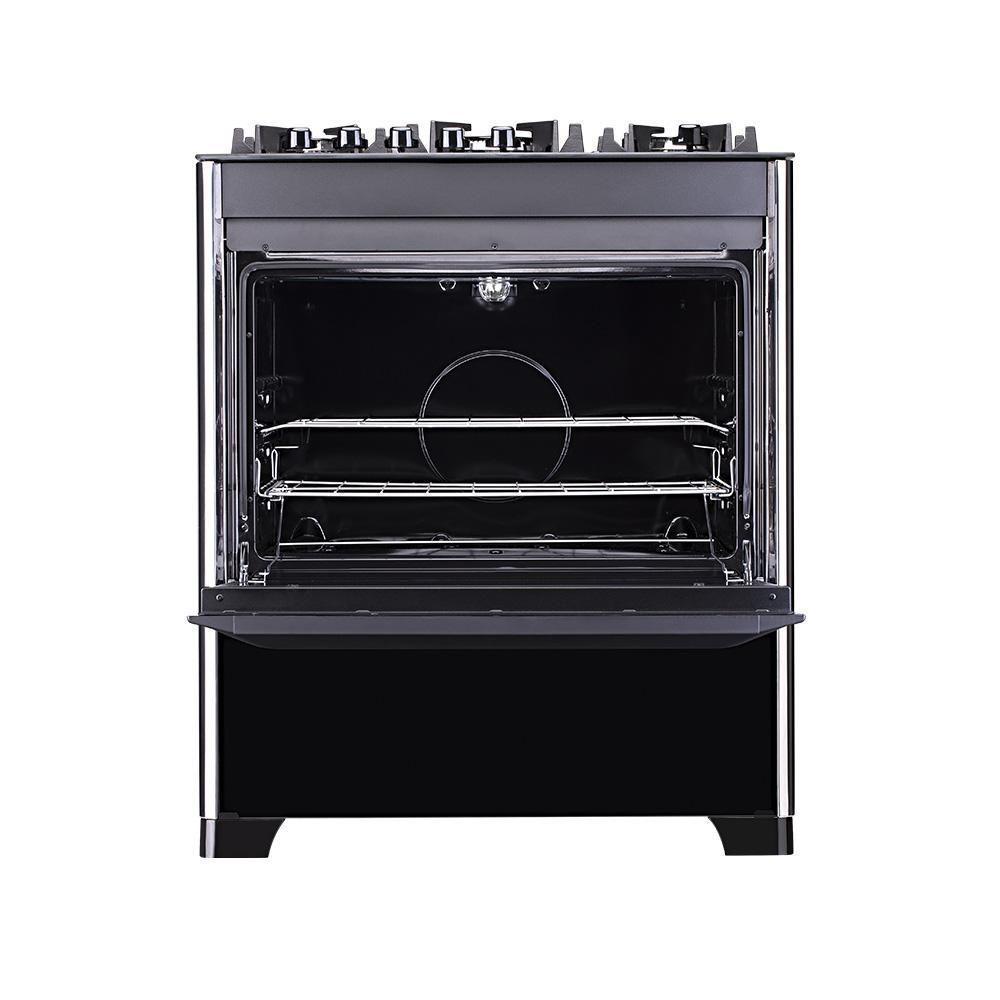 Fogão 5 Bocas Dako Automático Magister Glass Preto Bivolt - 4