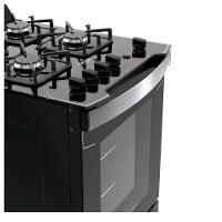 Fogão 4 Bocas Dako Diplomata Mesa De Vidro Automático Preto Bivolt - 3