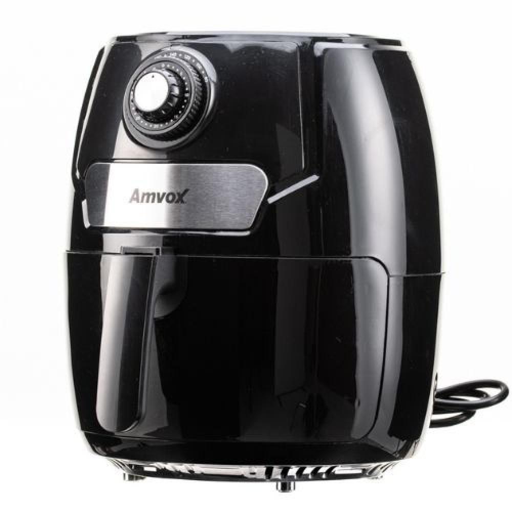 Fritadeira Elétrica Sem Óleo-Air Fryer Amvox SKD ARF1245 4,5L Com Timer Preto 220V - 2