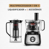 Multiprocessador Turbo Chef 7 Em 1 Mondial Mpn-01-be Preto 110V - 2