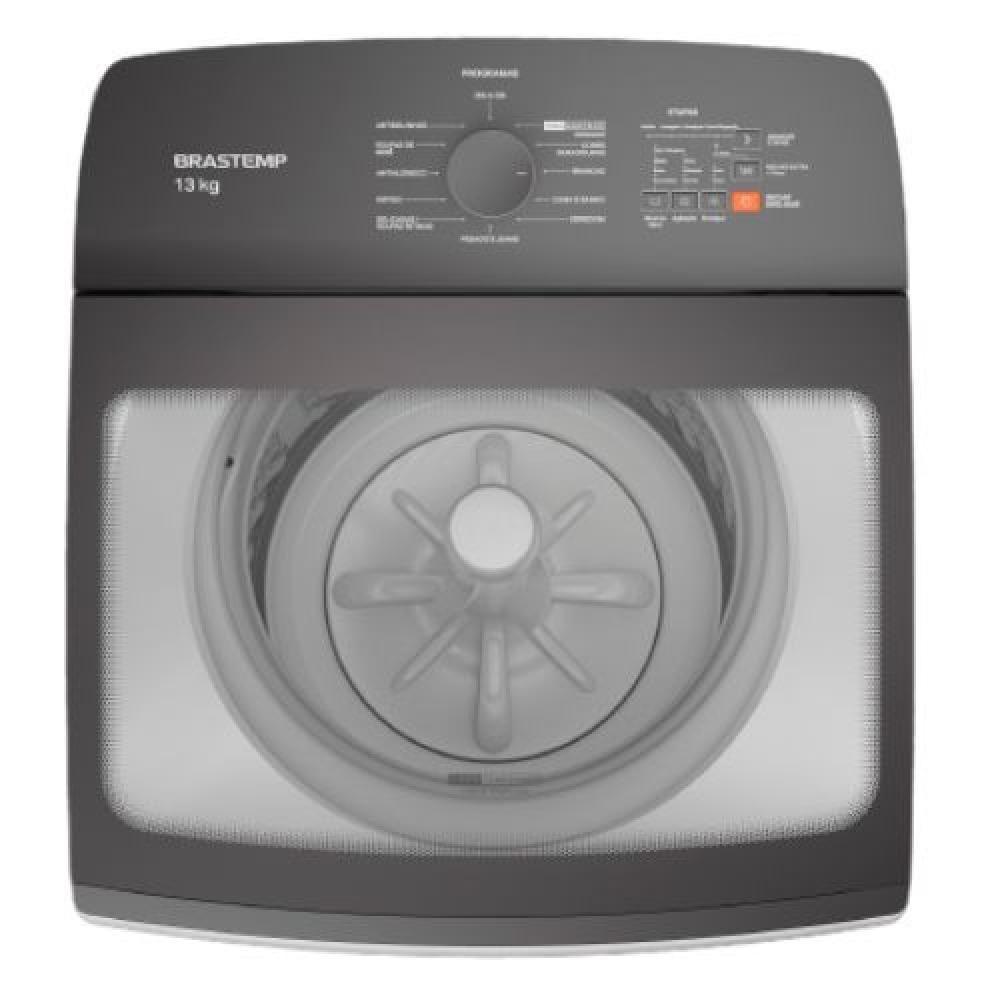 Lavadoras De Roupas Automática Brastemp 13kg BWK13AB Ciclo Tira Manchas Branco 220V - 2