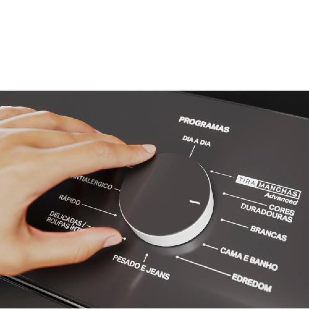 Lavadoras De Roupas Automática Brastemp 13kg BWK13AB Ciclo Tira Manchas Branco 220V - 5