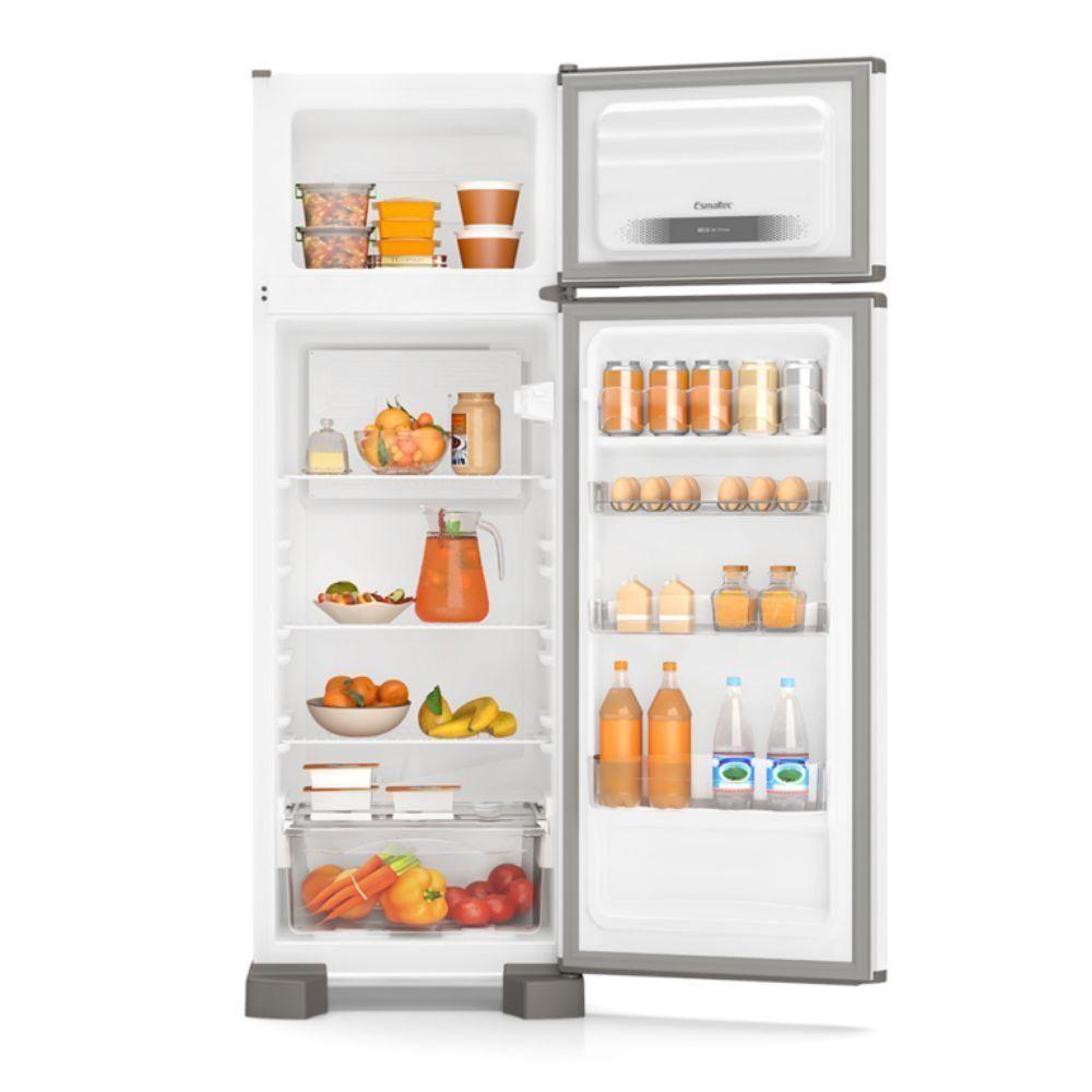 Geladeira Esmaltec Pro Inverter Duplex 276L RCD34 Branco Inverter 220V - 3