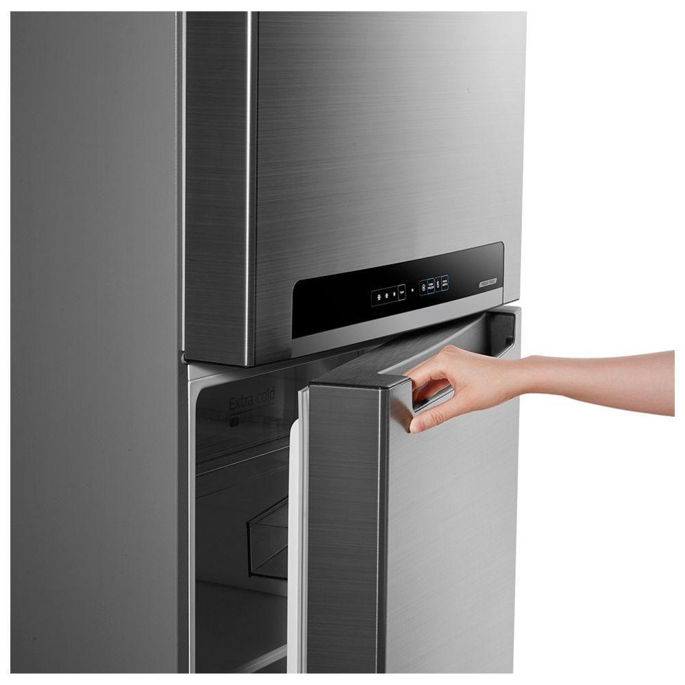 Geladeira-refrigerador Midea Frost Free Duplex 425L RT572EVD Inox 110V - 4