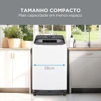 Lavadora De Roupas Automática Midea 14Kg MA512W140-WK Wave Impeller Branco 220V - 5