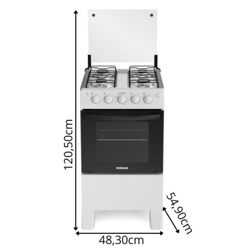 Fogão 4 Bocas Itatiaia Automático Star New Branco Bivolt - 6
