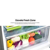 Geladeira LG Frost Free Inverter 395L GN-B392PLMB Inox 110V - 6