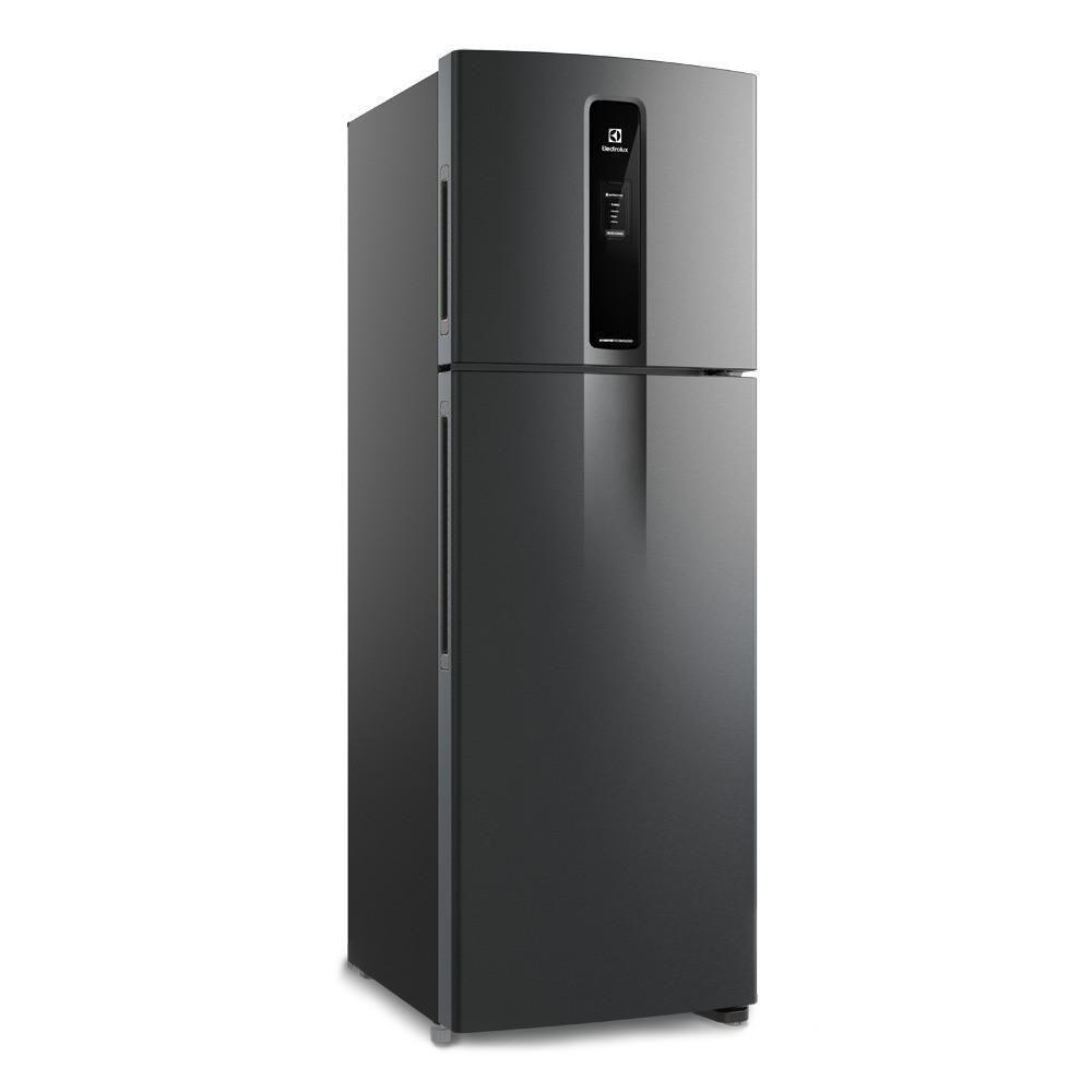 Geladeira Electrolux Frost Free Duplex Inverter IF43B 390L Black Inox Look Preto 110V - 2