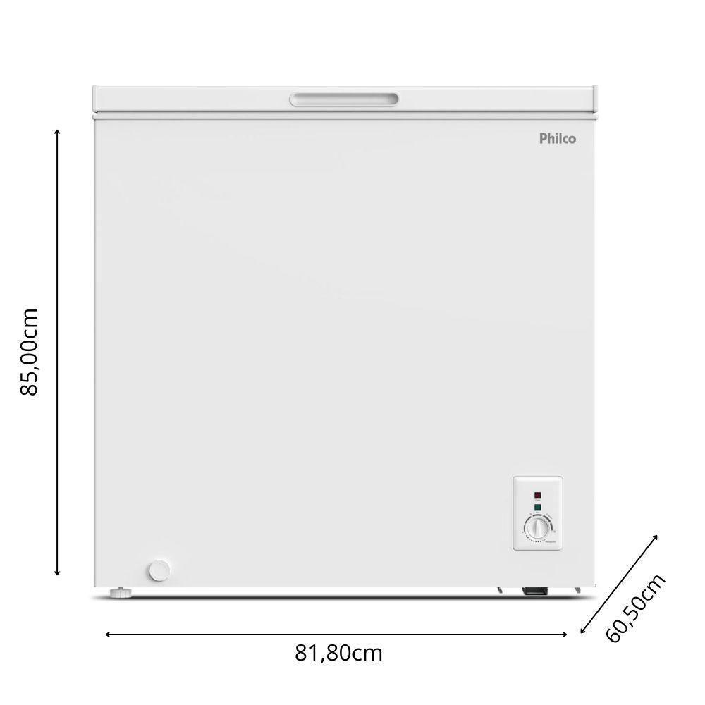 Freezer Horizontal Philco 199L 1 Porta PFH205B Branco 220V - 4