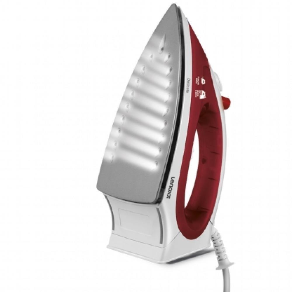 Ferro A Vapor Lenoxx Delicate PFF657 6 Temperaturas 1250W Branco-vermelho 220V - 2