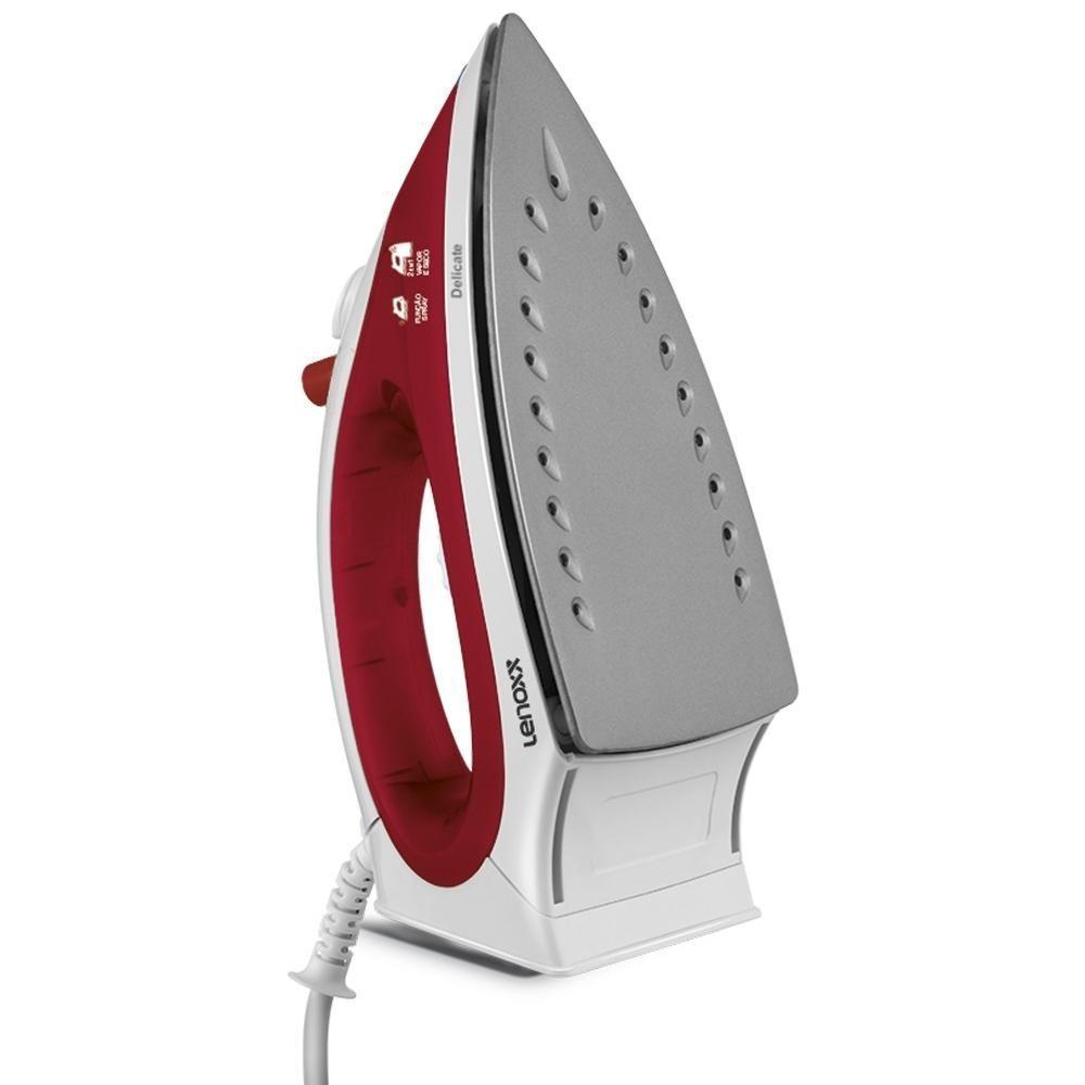 Ferro A Vapor Lenoxx Delicate PFF657 6 Temperaturas 1250W Branco-vermelho 220V - 3