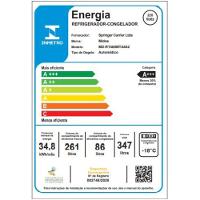 Geladeira Midea Frost Free Duplex 347L RT468MTA Inox 220V - 6