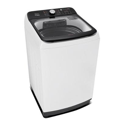 Lavadora De Roupas Automática Midea 15kg MA512W150A-WKBR Reuso De Água Branca 110V