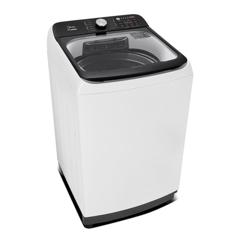 Lavadora De Roupas Automática Midea 15kg MA512W150A-WKBR Reuso De Água Branca 220V - 2
