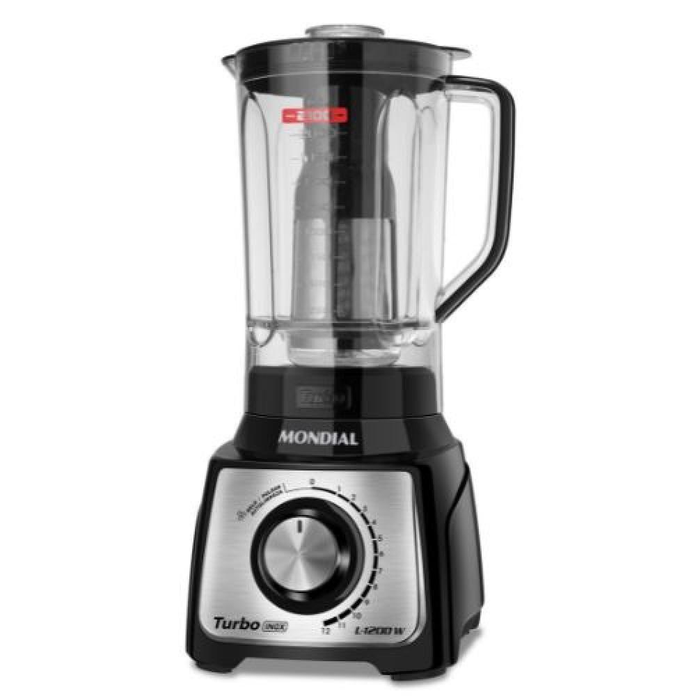Liquidificador Mondial L1200bi 1200W 12 Velocidades Preto 220V - 1