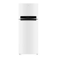 Geladeira Midea Frost Free Duplex Inverter 491L RT650EVK Branco Bivolt - 1