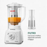 Liquidificador Mondial L-99 Wg 550W 3 Velocidades Branco 110V