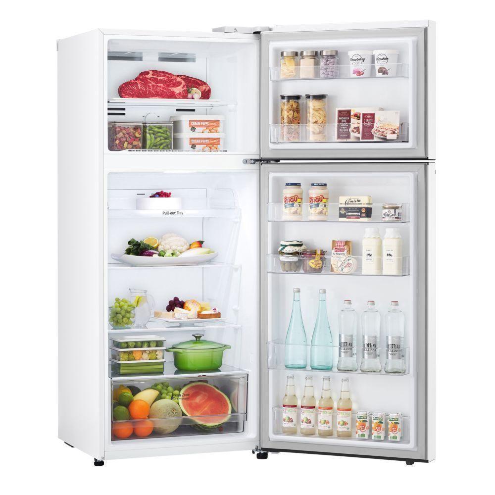 Geladeira LG Frost Free Duplex Inverter 375L Branca 110V GN-B372PQW - 4