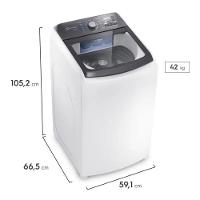 Lavadora De Roupas Automática Electrolux 14,5kg Lee15 Jet&clean Branco 220V - 6