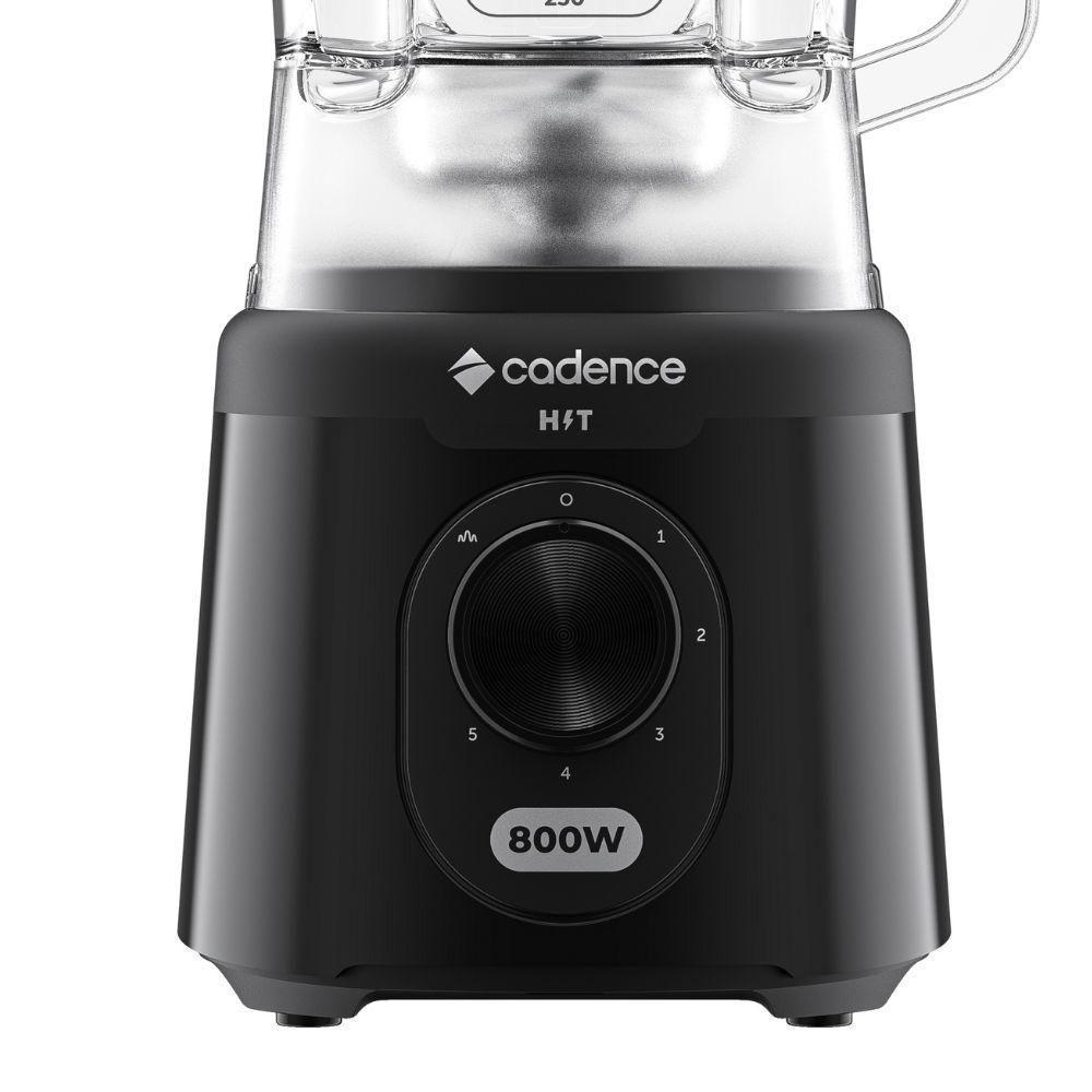 Liquidificador Cadence Hit Liq200 800W 5 Velocidades Preto 800W Preto 110V - 4