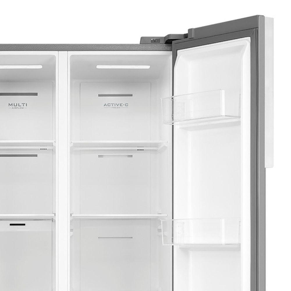 Geladeira Midea Side By Side Inverter 442L MDRS598FGA04 Inox 220V - 4