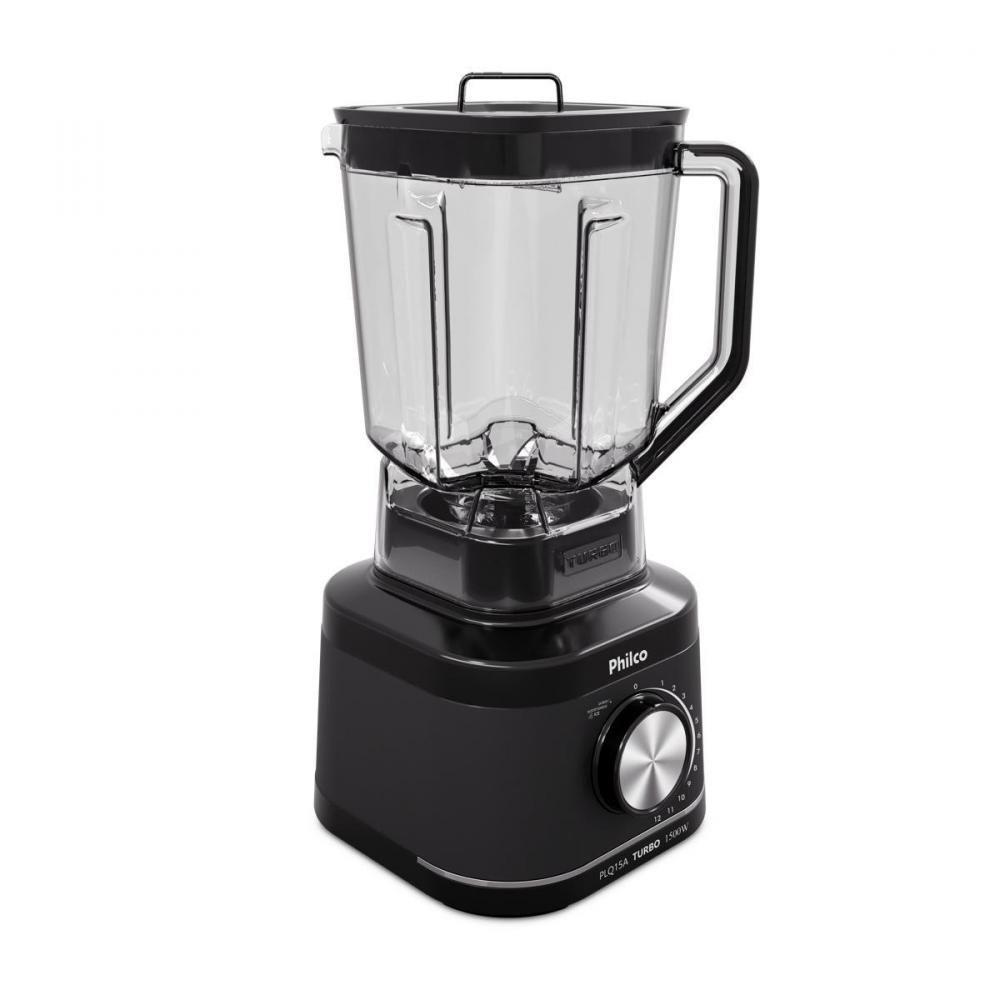 Liquidificador Philco Turbo PLQ15A 1500W 12 Velocidades Preto 110V - 2