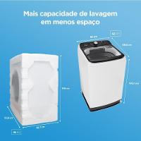 Lavadora De Roupas Automática Midea 13kg MA512W130A-WKBR Reuso De Água Branco 220V - 6