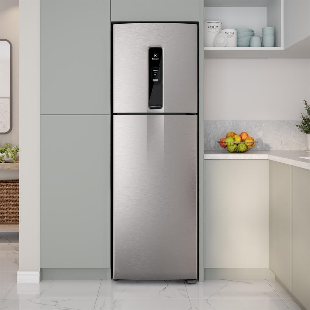 Geladeira Electrolux Frost Free Duplex 410L IF46S Inox Look 110V - 6
