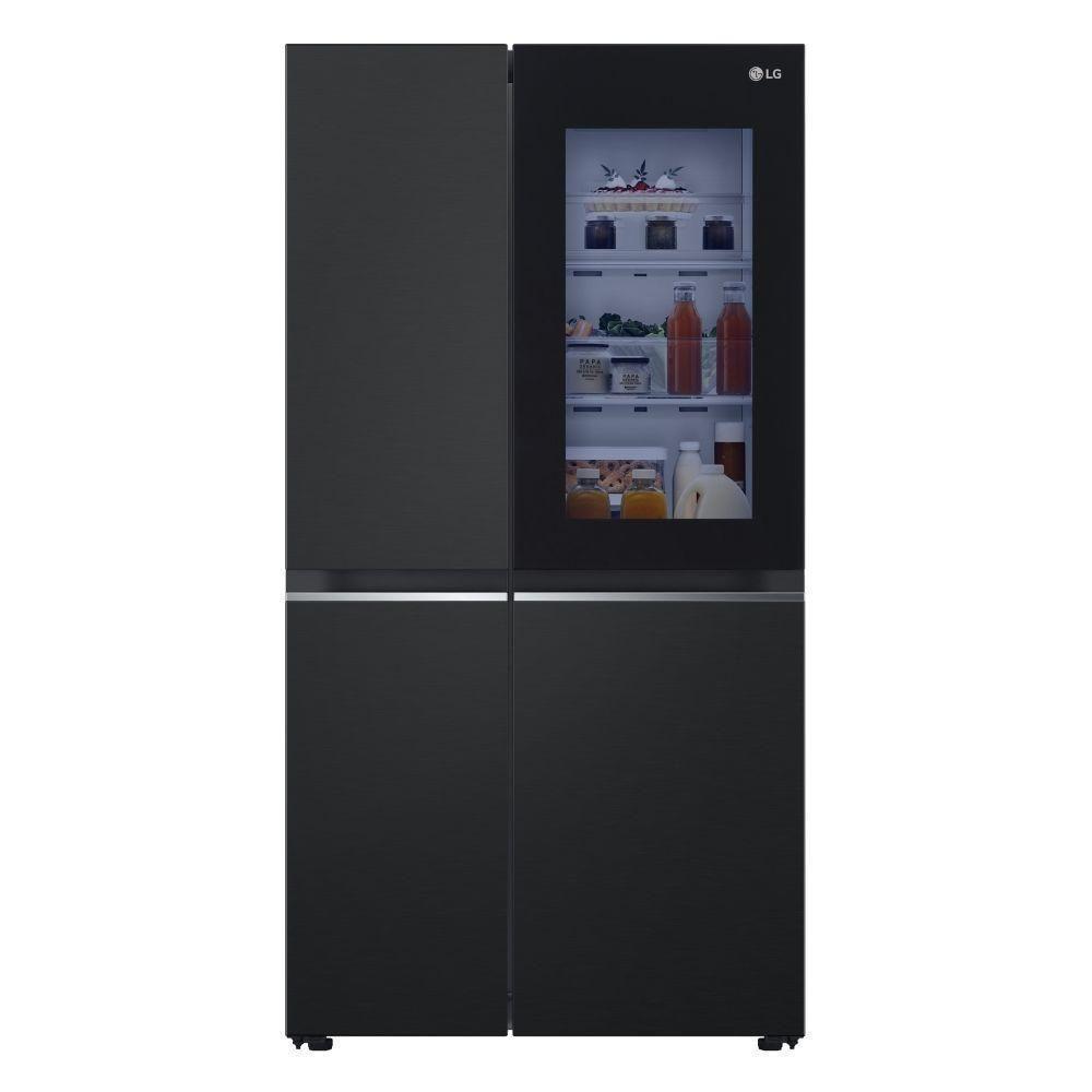 Geladeira LG Frost Free Side By Side Inverter 647L Instaview GC-V257SQV Preto 110V - 2